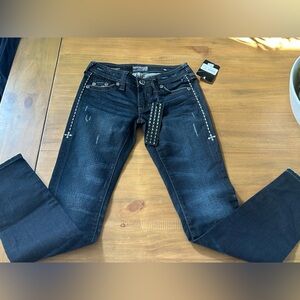 NWT Affliction Raquel Womens Straight Leg jeans